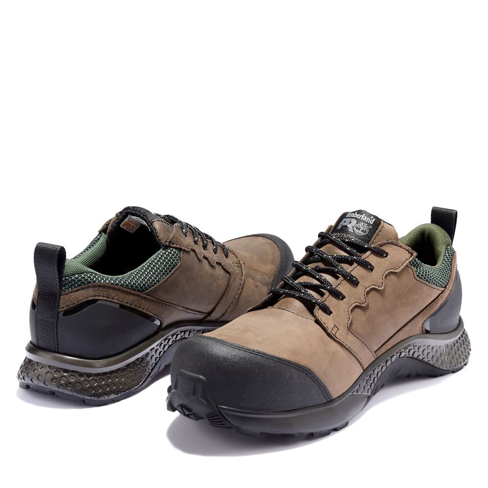 Calçado de Segurança Feminino - Timberland Pro® Reaxion Comp Toe - UWJEK4061 - Marrom/Pretas